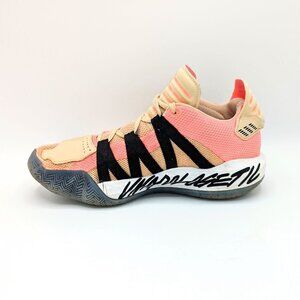 Adidas Dame 6 International Women's Day MENS Size 7 (40) Peach Nectarine Sneaker